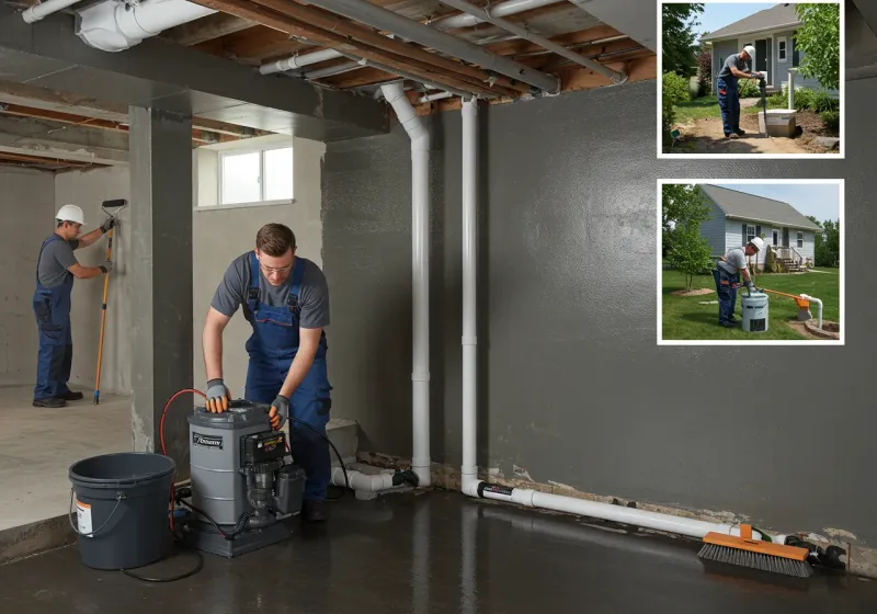 Basement Waterproofing and Flood Prevention process in Henry County, AL